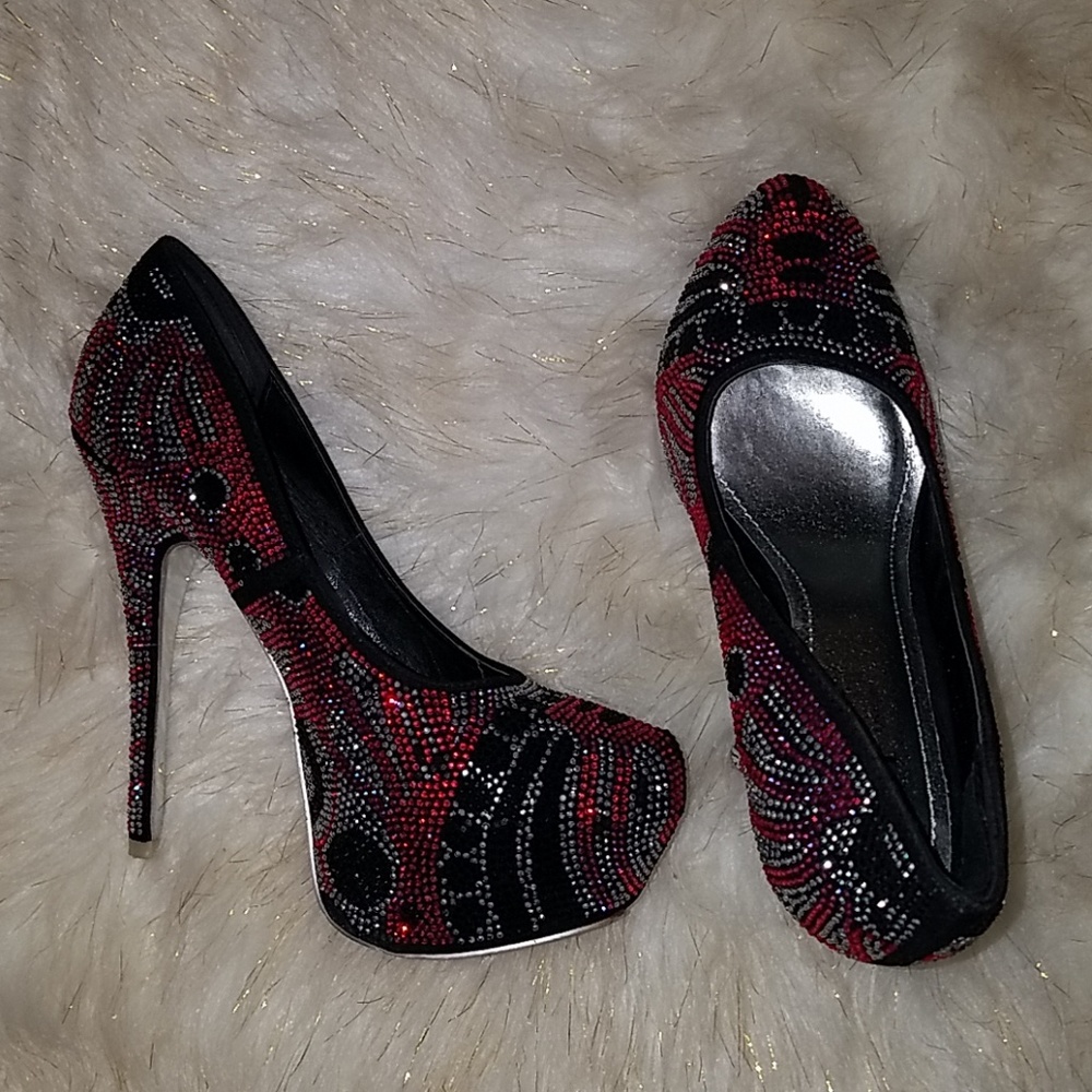 Shi by Journey's Multicolored Stilettos